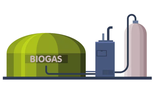 sistema biogas CSTR